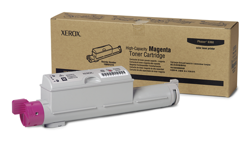 106R01219 Magenta High Capacity Toner Cartridge, Phaser 6360