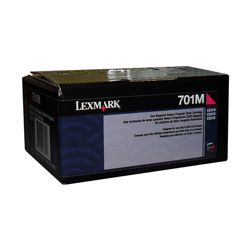 	Lexmark CS/CX310,410,510 Magenta Return Program 1K Toner Cartridge