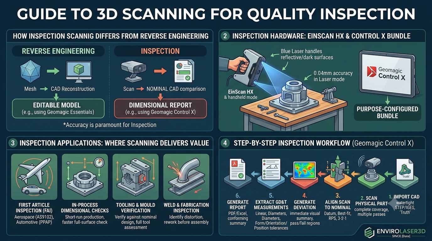 3D Scanning for Quality Inspection