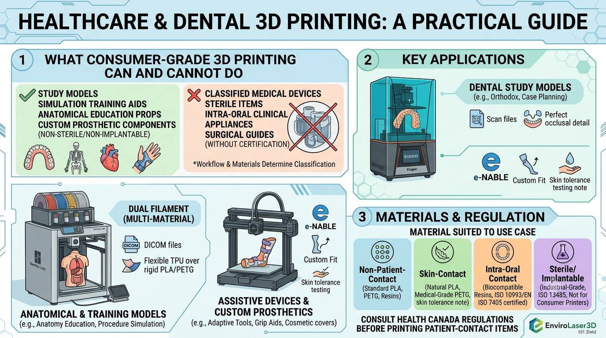 Healthcare & Dental 3D Printing Applications