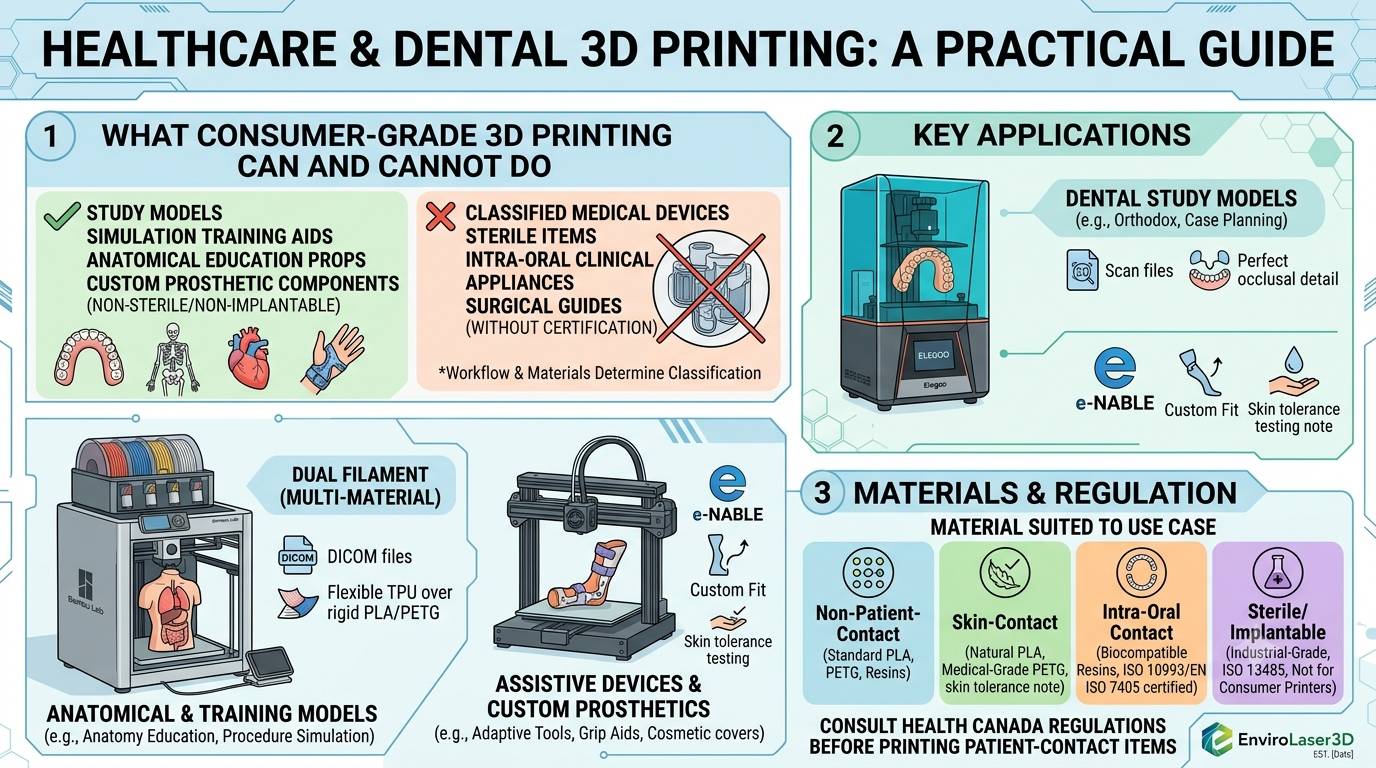 Healthcare & Dental 3D Printing Applications