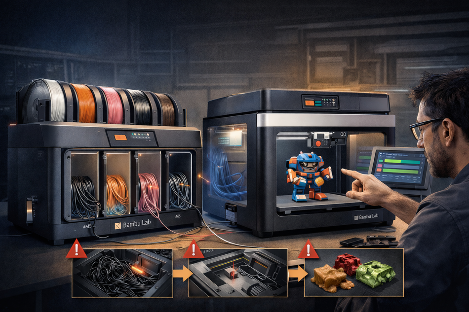 Bambu Lab AMS Setup, Filament Compatibility & Troubleshooting Guide