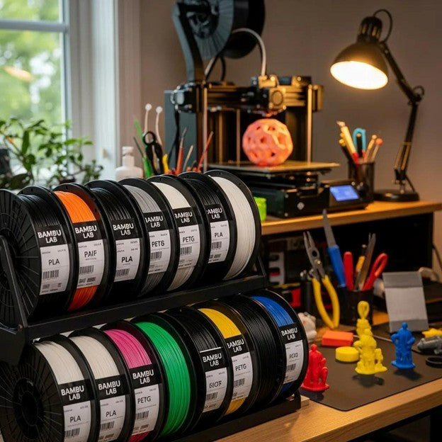 Best Bambu Lab Filaments for Home Projects: Choosing Easy, Durable, and Functional Materials