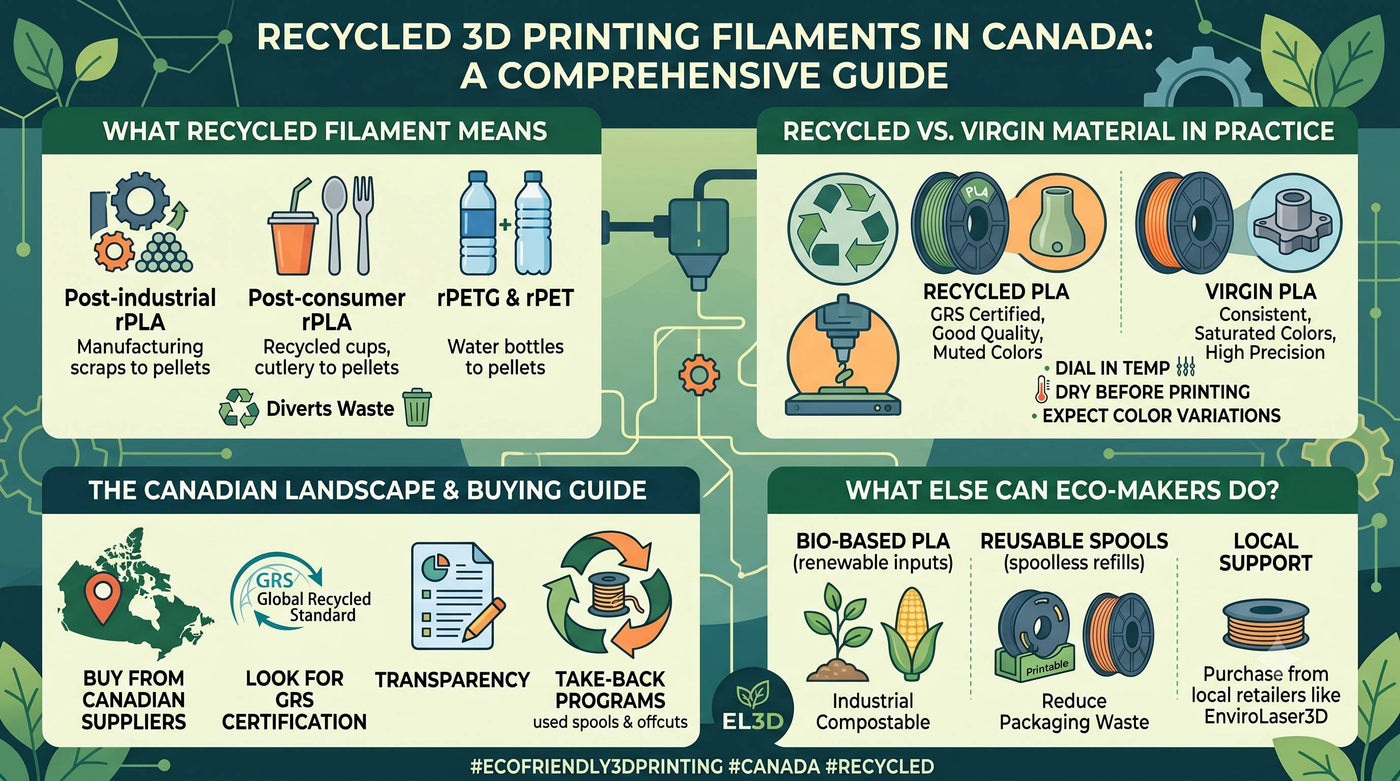 Recycled Filament Options in Canada
