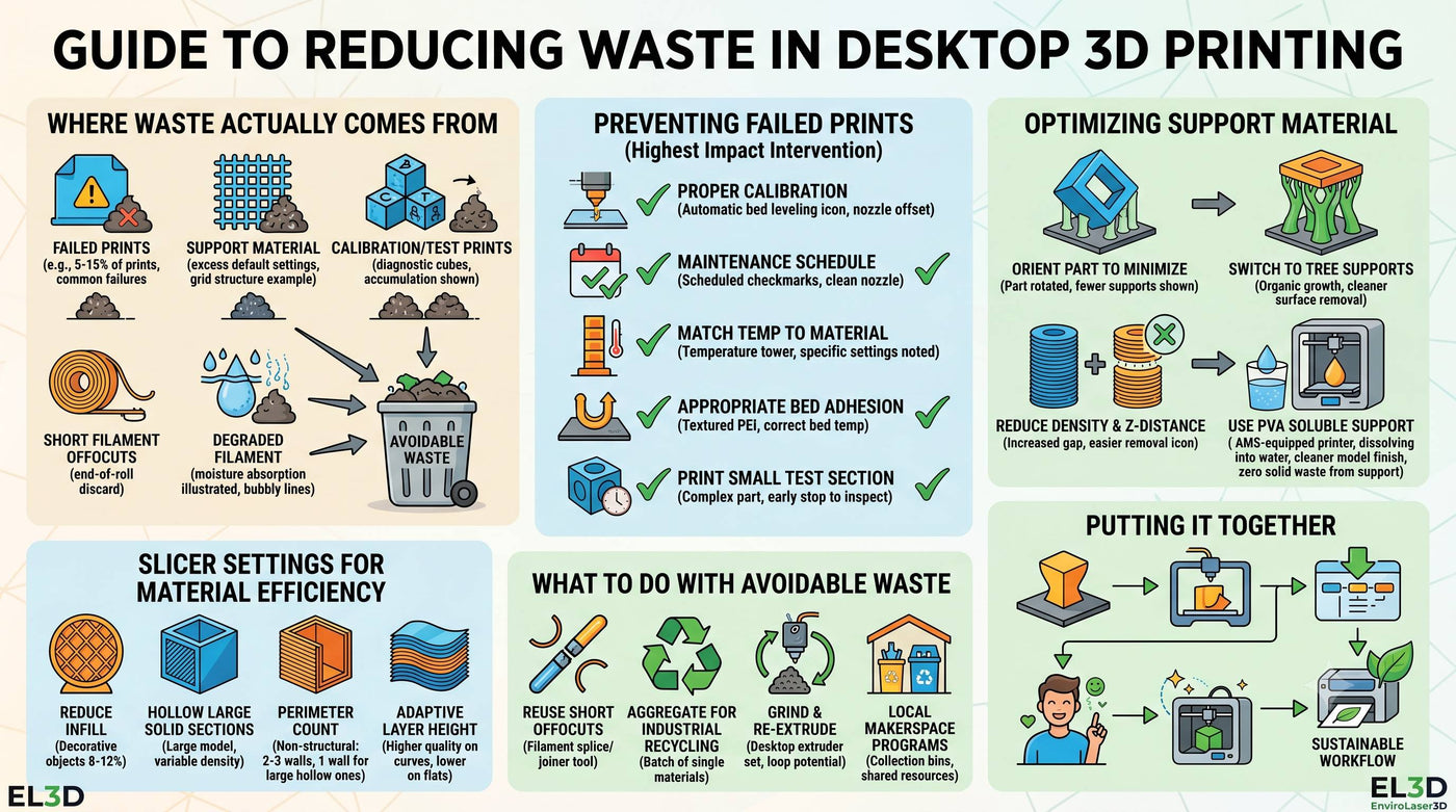Reducing Waste in Additive Manufacturing