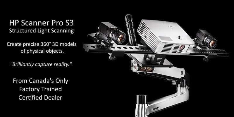 HP 3D Structured Light Scanner - Envirolaser3D