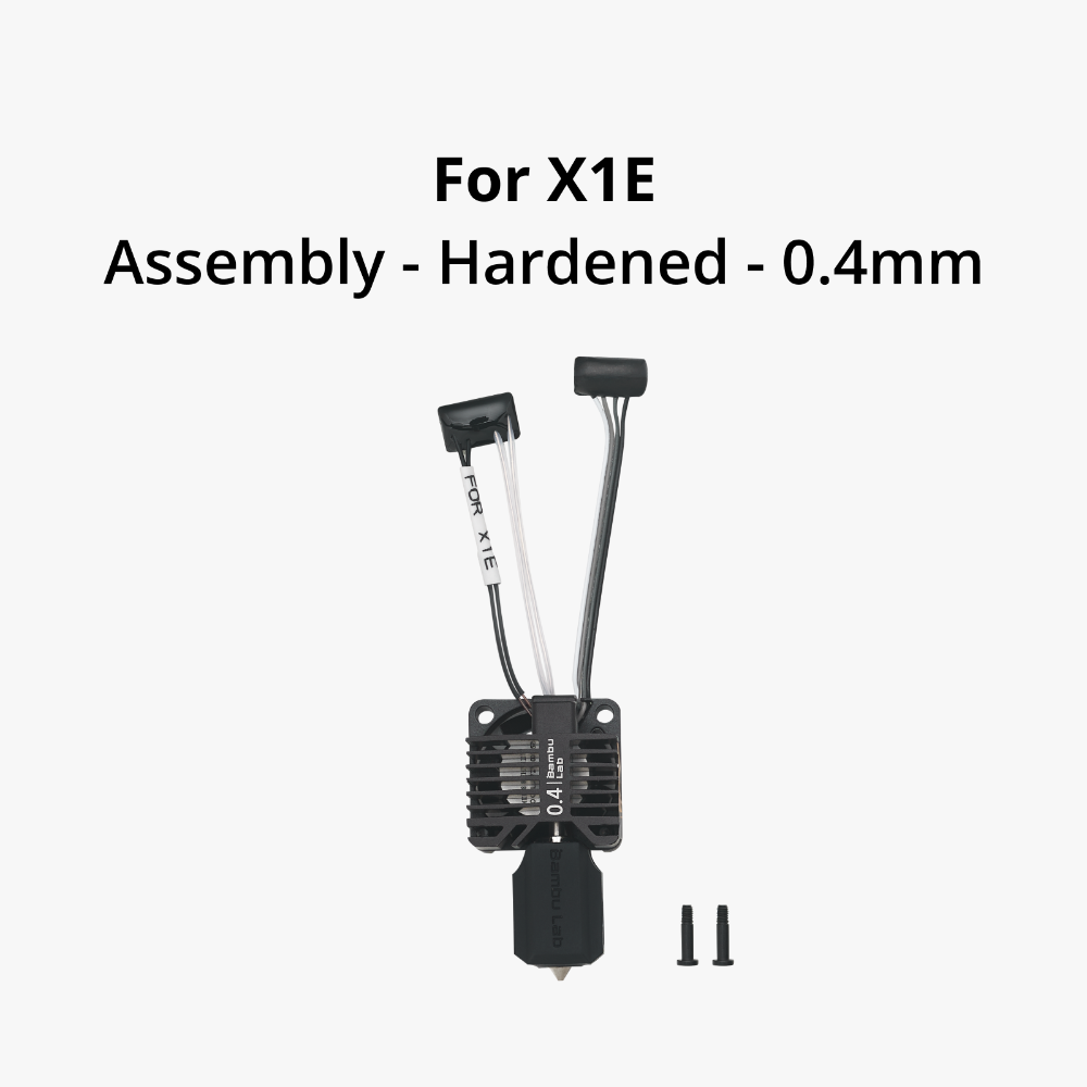 X1E Complete hotend assembly 0.4