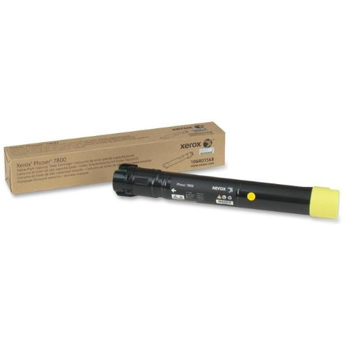106R01568 Yellow High Capacity Toner Cartridge; Phaser 7800