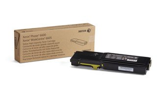 106R02227 Phaser 6600/WorkCentre 6605, High Capacity Yellow Toner