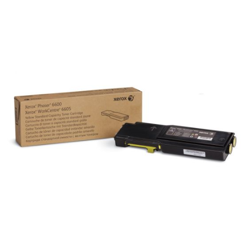106R02243 Phaser 6600/WorkCentre 6605, Std Capacity Yellow Toner Cartridge