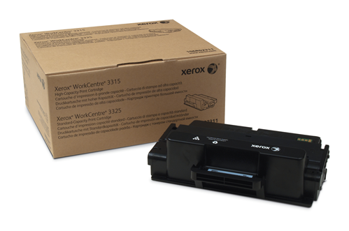 106R02311 Black Standard Capacity Print Cartridge, WorkCentre 3325; Black High Capacity Print Cartridge WorkCentre 3315