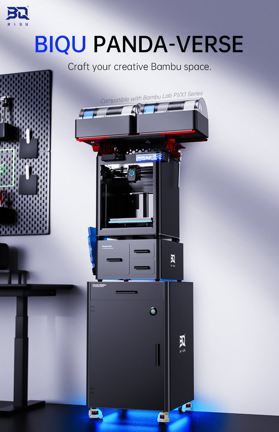BIQU PANDA-VERSE Storage Solution for Bambu Lab X1/P1 Series