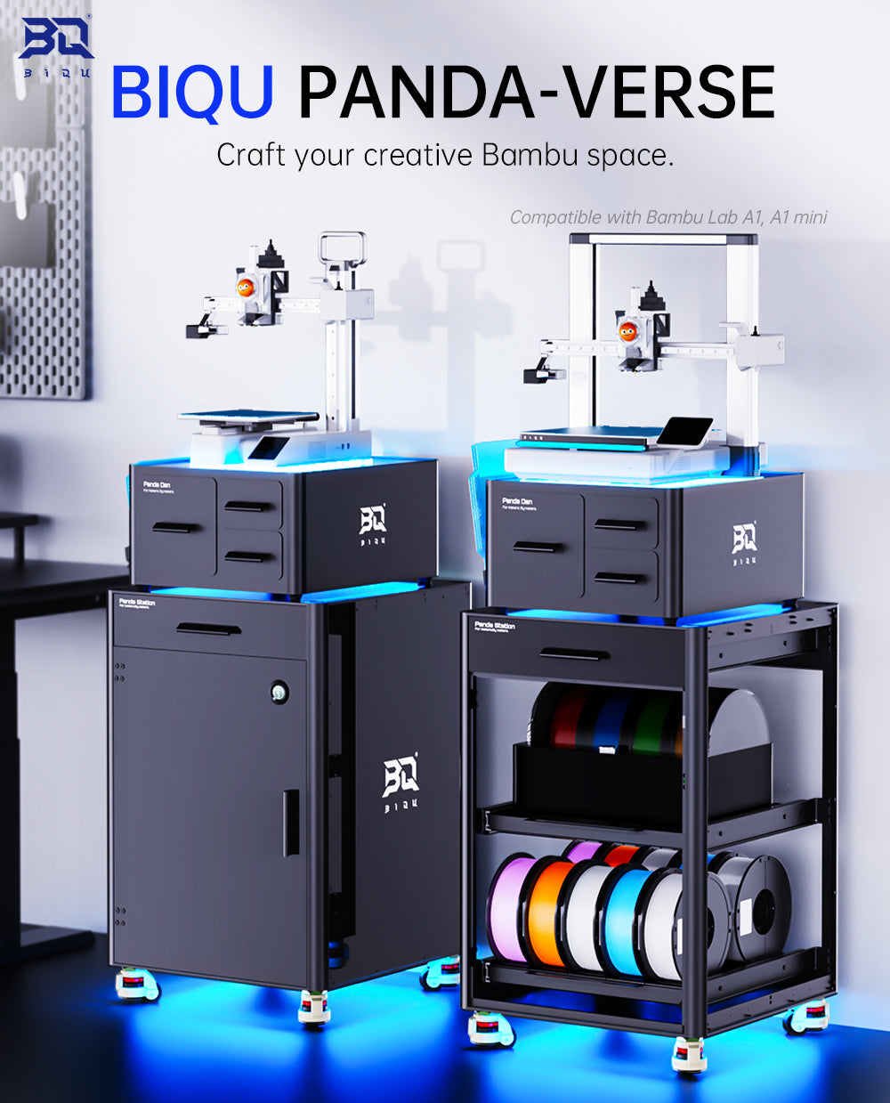 BIQU PANDA-VERSE Storage Solution for Bambu Lab A1 Series