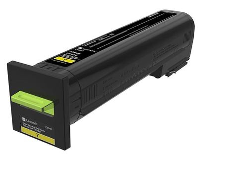	Lexmark CS/CX820,CX825,860 Yellow Return Program 22K Toner Cartridge