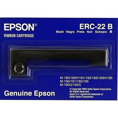 ERC-22B EPSON RIBBN ERC/22 BLACK