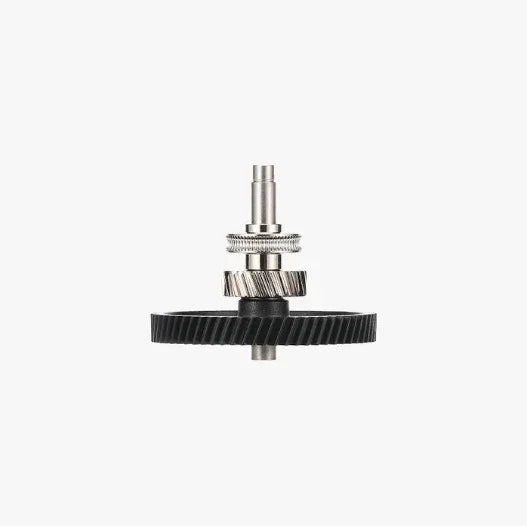 Mechanical gear component on a white background