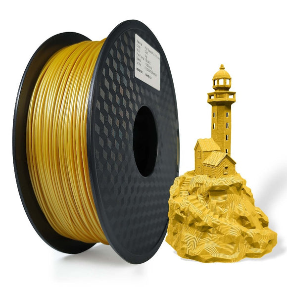 EL3D® High Speed PLA, Gold, 1Kg, 1.75