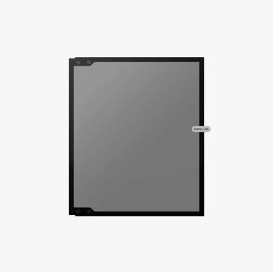 P2S Front glass door on a white background