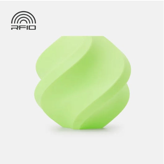 matte avocado green printed sample