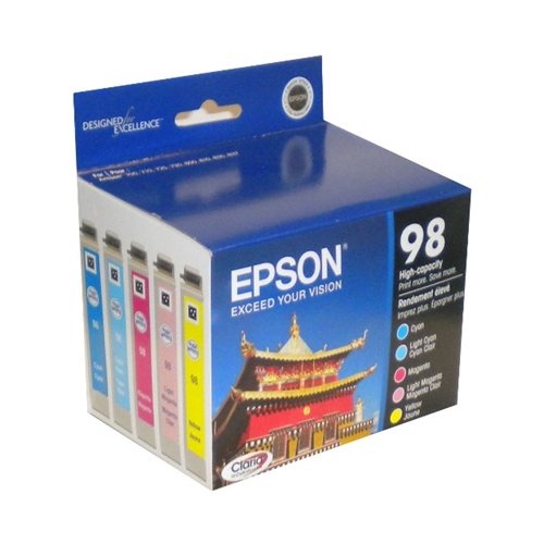 T098920S EPSON COLOR MULTIPACK INK CARTRIDGE HIGH CAPACITY