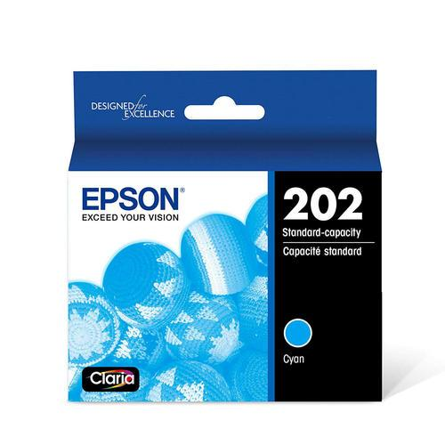 T202220S Epson T202 Cyan Durabrite Ultra Ink Cartridge