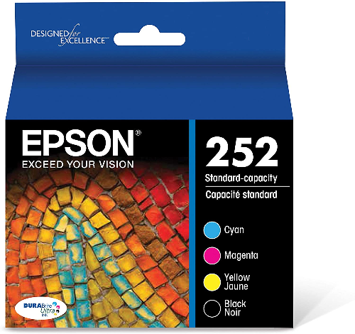 T252120BCS EPSON DURABRITE ULTRA BLACK & COLOR COMBO PACK