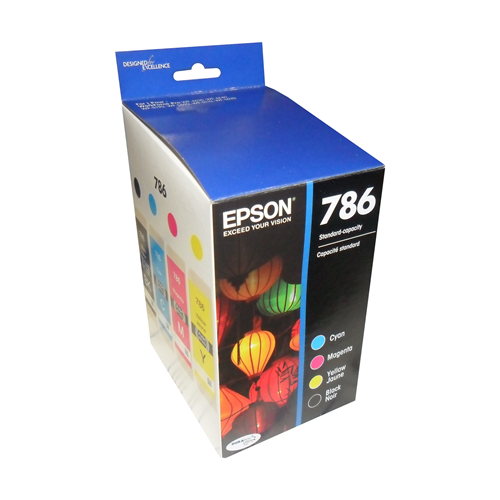 T786120-BCS EPSON BLACK & COLOR COMBO PACK WF4630/4640/5110