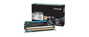 Lexmark X746,748 Cyan Return Program 7K Toner Cartridge