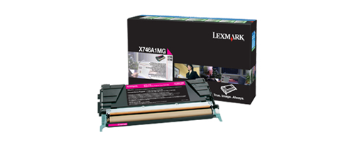 Lexmark X746,748 Magenta Return Program 7K Toner Cartridge