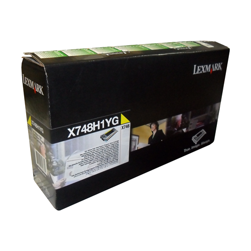 Lexmark X748 Yellow Return Program 10K Toner Cartridge
