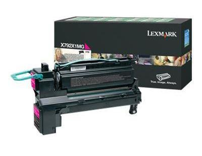 Lexmark X792 Magenta Return Program 20K Print Cartridge