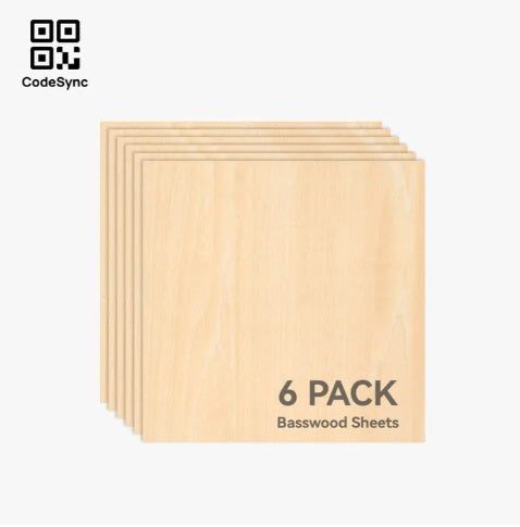 2mm Basswood Plywood (6pcs)