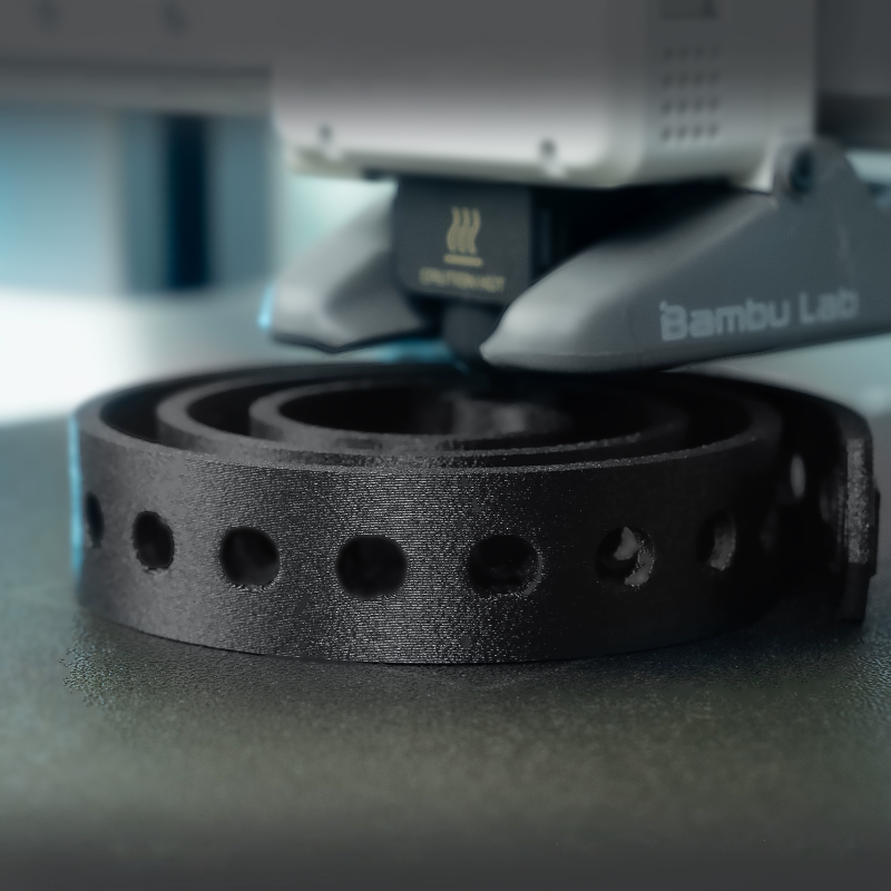 TPU-Glass Filled printed belt