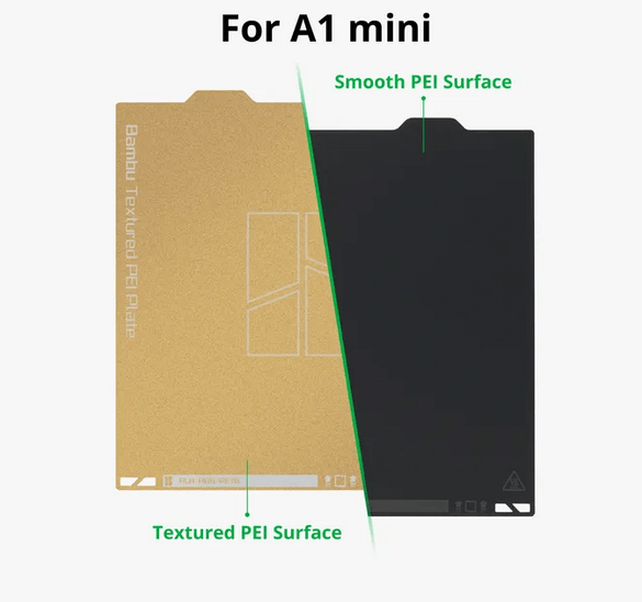 Bambu Lab Dual-Sided Textured PEI Plate (A1 Mini)