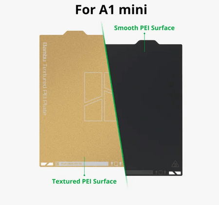 Bambu Lab Dual-Sided Textured PEI Plate (A1 Mini)