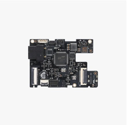 Electronic circuit board on a white background H2S
