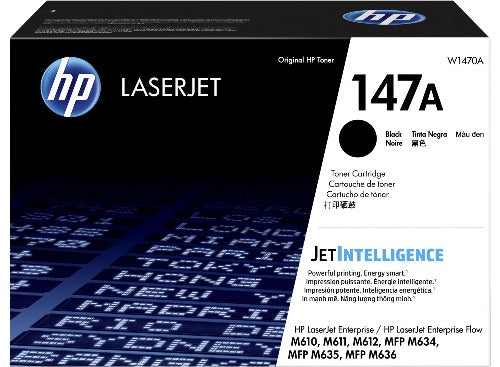 HP W1470A HP #147A Black Original Toner
