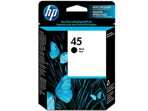 HP  51645A#140 HP #45 Black Inkjet Cartridge