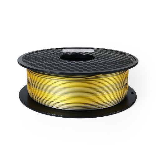 EL3D® Tri-Color PLA, Silk Like, Gold-Silver-Copper, 1Kg, 1.75