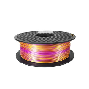 EL3D® Dual Color-split diameter PLA. Silky Gold/Purple, 1Kg, 1.75