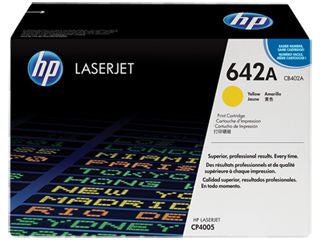 HP CB402A #642A Yellow Toner For Laserjet CP4005 Cartridge