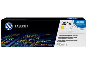 HP CC532A #304A Yellow Toner For Color Laserjet CP2025
