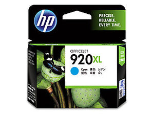 HP CD972AN #920XL Cyan Officejet Ink Cartridge 