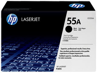 HP CE255A #55A Toner Cartridge for Laserjet P3015