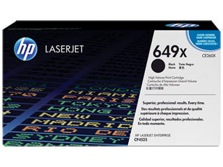 HP CE260X #647X Black HY Cartridge For Color Laserjet CP4525