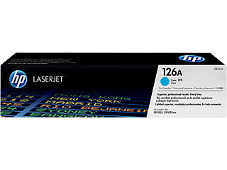 HP CE311A #126A Cyan Toner For Color Laserjet Pro CP1025nw