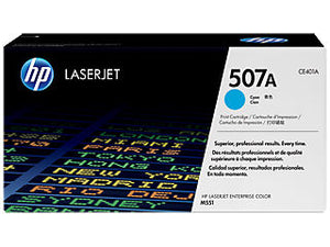 HP CE401A #507A Cyan Toner For Enterprise 500 Color M551