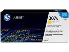 HP CE742A #307A Yellow Toner For Color Laserjet CP5225 Series