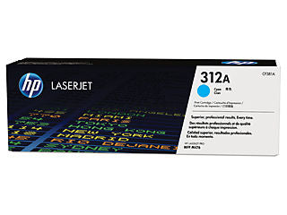 HP CF381A #312A Cyan Toner For Laserjet M476dn, M476dw