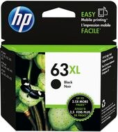 HP F6U64AN #63XL Black Ink For Deskjet 1110, 2130, 3630 / Envy 4520